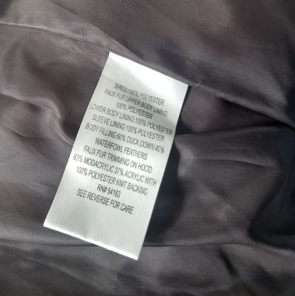 Calvin Klein Brown Winter Coat - Picture 17 of 17